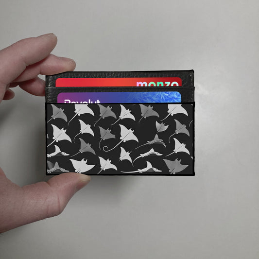 Stingrays print slim wallet