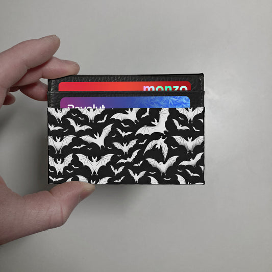 Bats print slim wallet